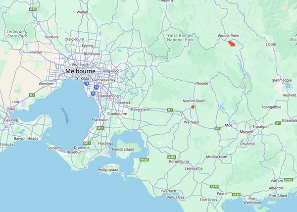 collecting locality map for 'Gargurevich, M.'