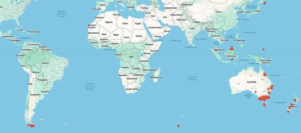 collecting locality map for 'XXXX'